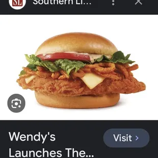 What a spicy ghost pepper ranch chicken sandwich is supposed to be.