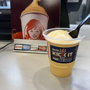 Small Pumpkin Spice Frosty