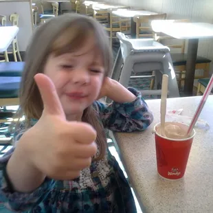 free frosty is kids size