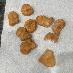 10 PC. Crispy Chicken Nuggets
