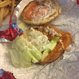 This is what a 6.00 sandwich looks like