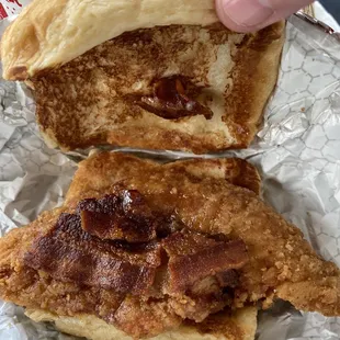 Maple Bacon Chicken Croissant Combo