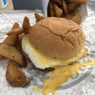 Egg &amp; Cheese Breakfast Sandwich Combo