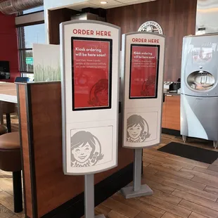 Kiosks in the making