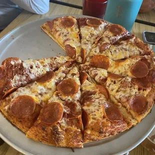 Pepperoni pizza