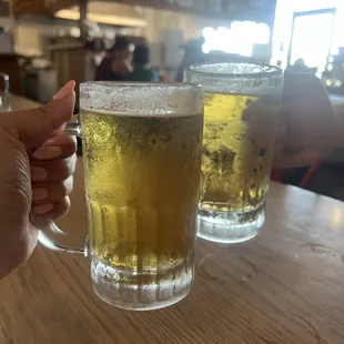 Cold beer on a summer day!