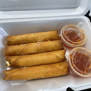 Crab Rangoon lumpia