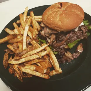 SHAVED RIBEYE SANDWHICH