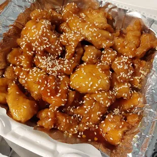 chicken wings and fried chicken, food