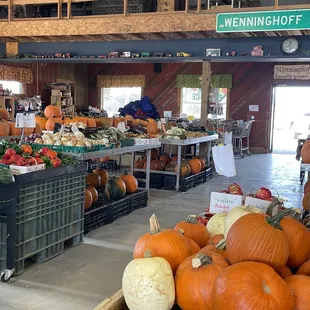 Wonderful selection of produce
