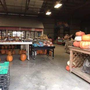 Inside the Barn