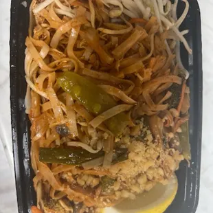 Nasty PAD THAI veggie no flavor