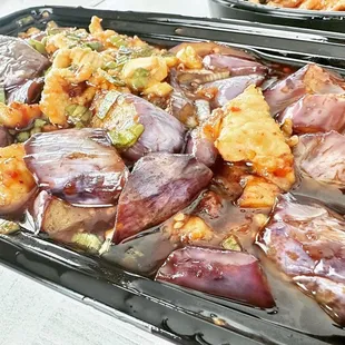 Spicy eggplant