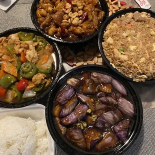 Kung Pao Triple Delight