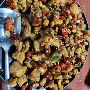 Spicy Popcorn Chicken