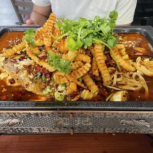 Chonqing Spicy Tilapia Special