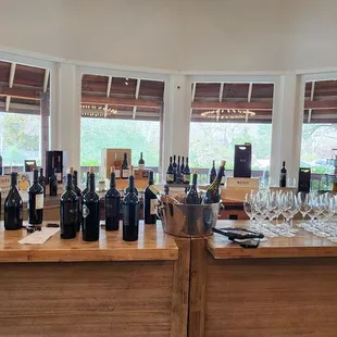 Wine tasting bar