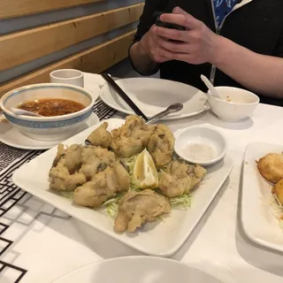 Deep Fried Oyster Dinner