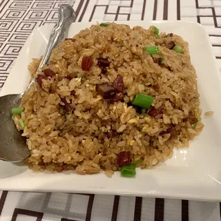 Pan Fried Sticky Rice Dinner