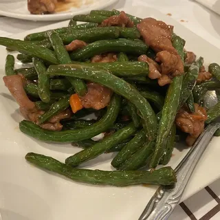 Beef with String Bean Dinner