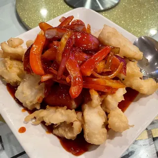 Sweet and Sour Fish Fillet Dinner