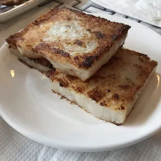 pan-fried Daikon Cake Breakfast