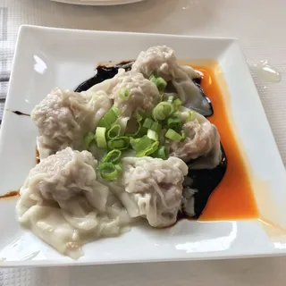 Spicy Steamed Wonton Breakfast