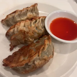 Pan Fried Pot Stickers Breakfast