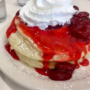 New York cheesecake pancakes