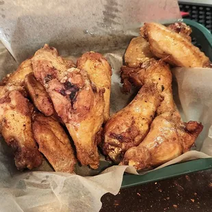 12 Piece Smoked Chicken Wings.  Flavorful And Juicy For $16.99.