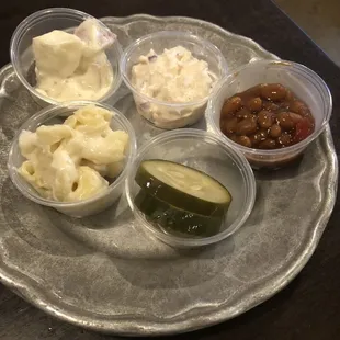 The owner brought us samples - yum!