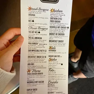 Menu (7/21/22)