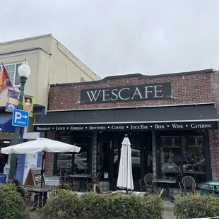 Exterior of Wescafe in Alameda.
