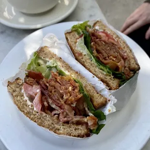 BLT, generous amount of bacon!