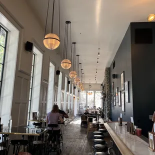 people sitting at the bar