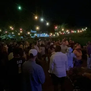 Old Skool Fridays packs the patio!