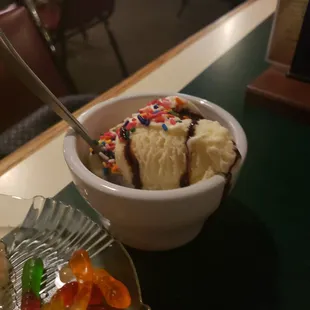 Kerby icecream to finish buffet