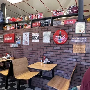 the interior of a restaurant