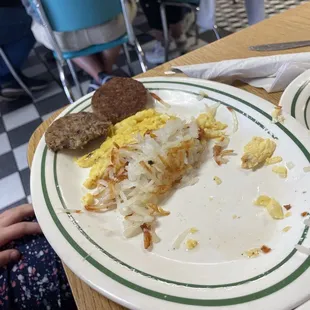 Half eaten