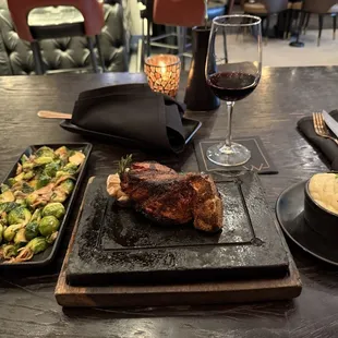 10 ounce bone-in filet.