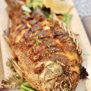 Fried Whole Tilapia