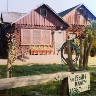 This is the home of Walter and Ruth Wesson at the Wesson Ranch.