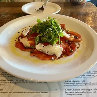 Heirloom Tomato Carpaccio