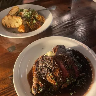 Peppercorn Crusted Steak