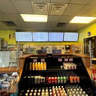 a view of the deli counter