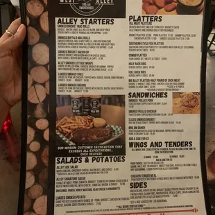 menu, burgers