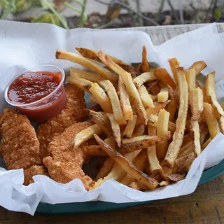 Chicken Tenders With French Fries