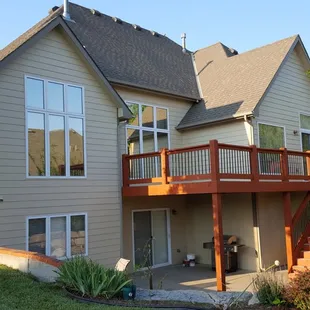 House painted, deck repaired &amp; stained!