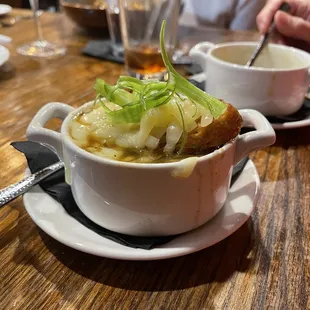 Onion soup