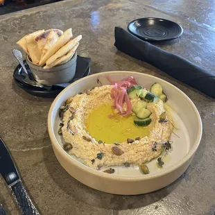 Lemon Garlic Hummus! So good!